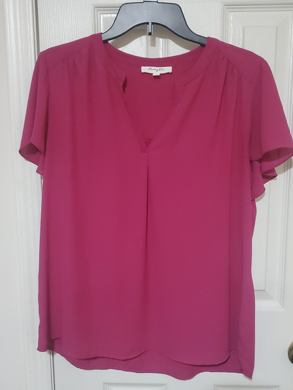 EUC MondayFun Blouse, Size Large